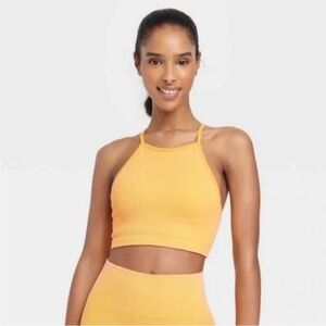 JoyLab Ribbed Seamless Bra